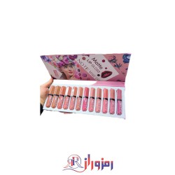 رژلب مایع نوت note مدل lip gloss پک 12 عددی